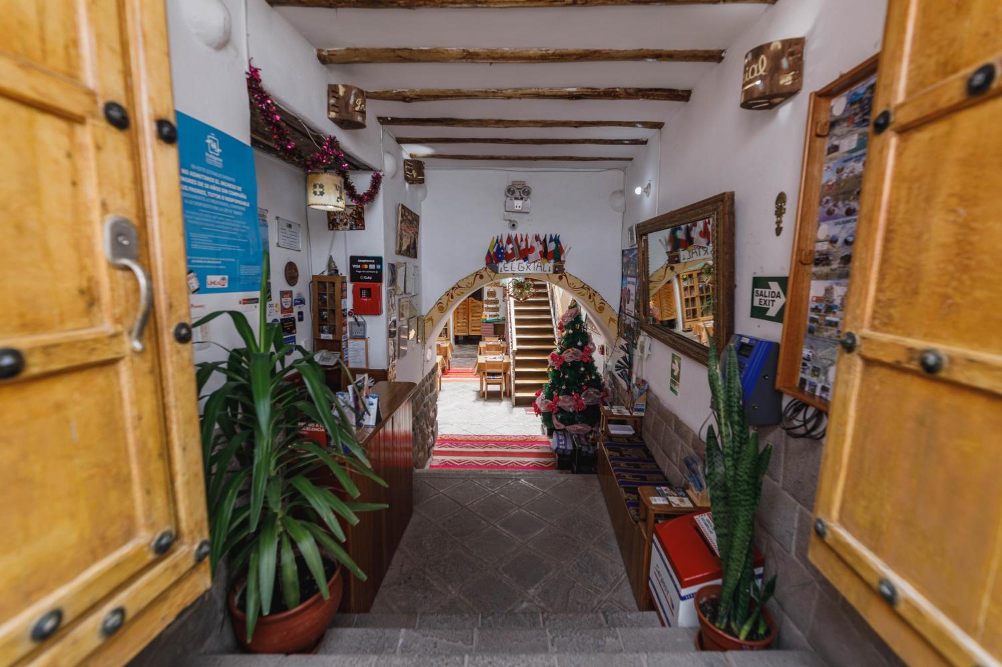 Hostal El Grial Cusco Dış mekan fotoğraf