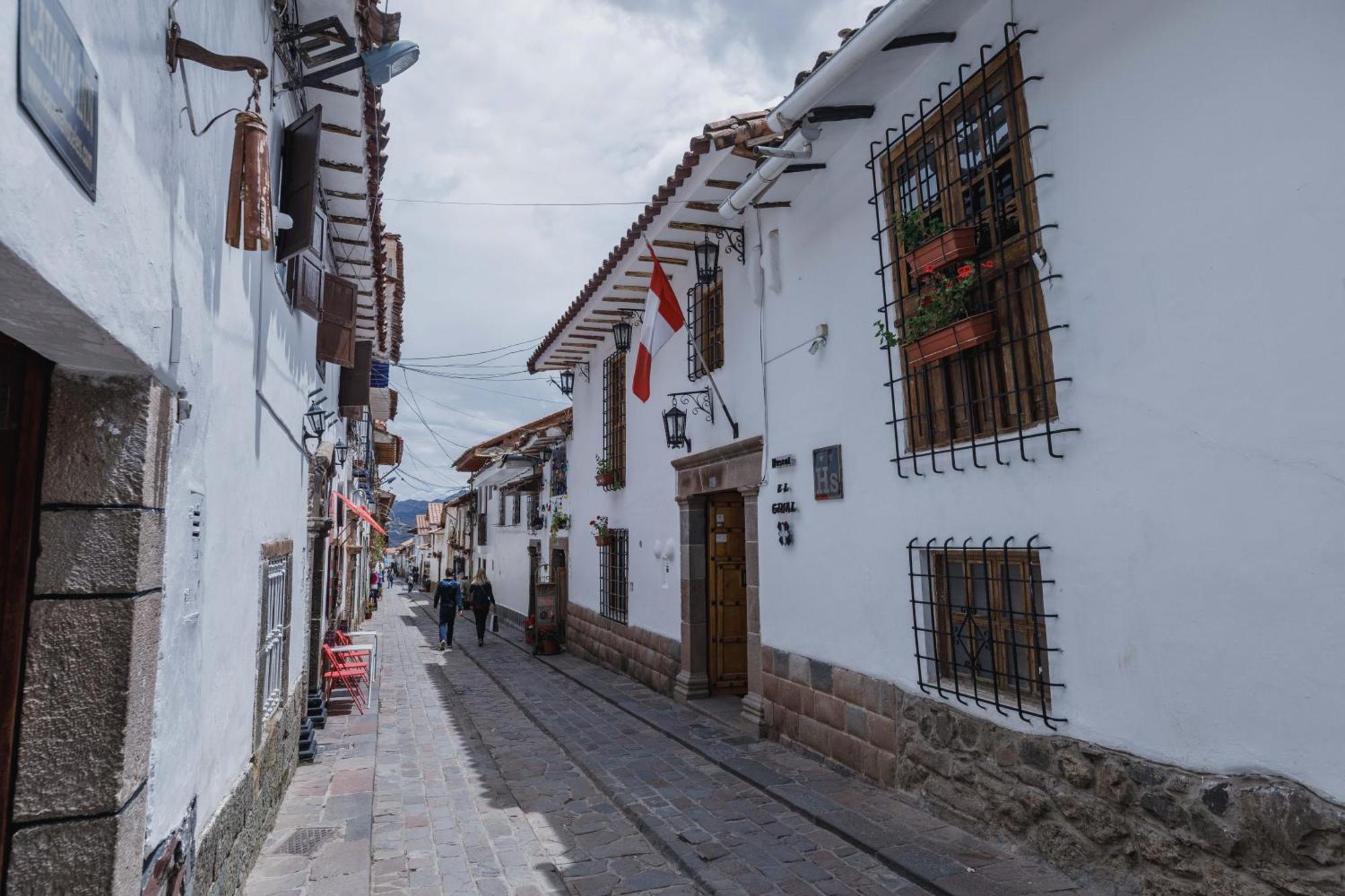 Hostal El Grial Cusco Dış mekan fotoğraf