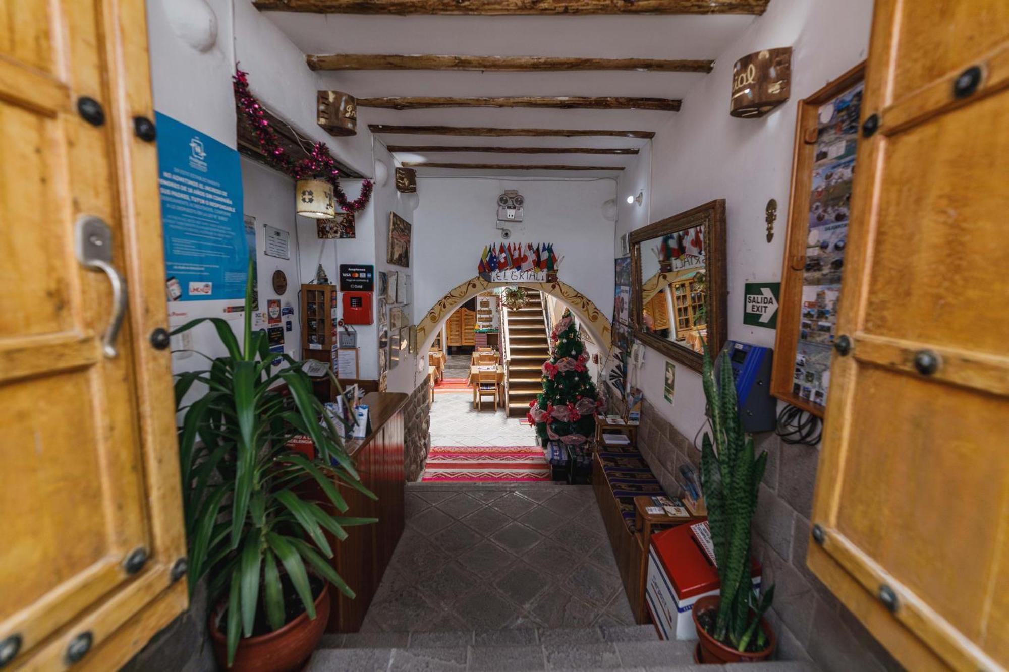 Hostal El Grial Cusco Dış mekan fotoğraf